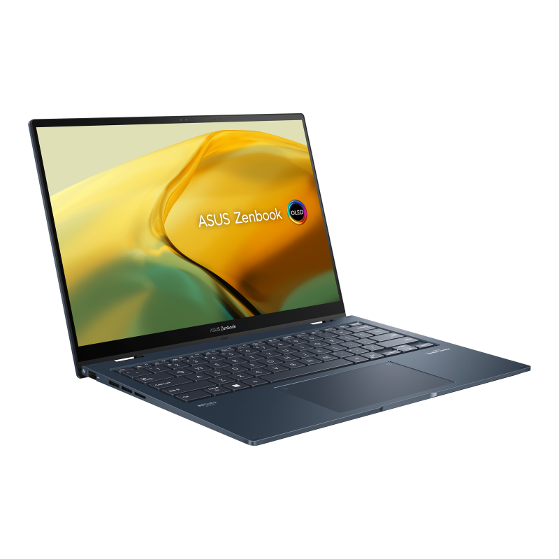 Brand New ASUS Zenbook 14 Flip OLED Laptop Intel Core™ i7 1360P 12 Core-Processor 16GB LPDDR5 RAM 1TB M.2 NVMe  PCIe Gen4.0 SSD 14 inch 2.8K OLED Touchscreen Intel Iris Xe Graphics Windows11 Home