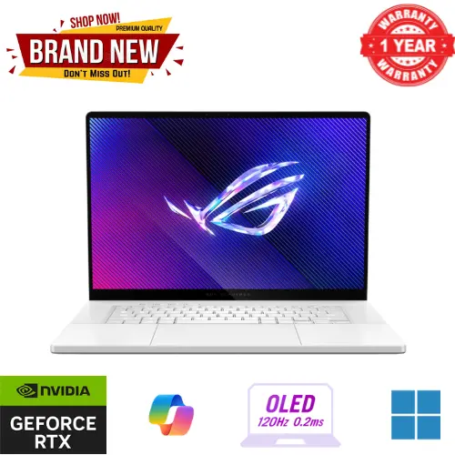 Brand New ASUS ROG Zephyrus G16 Gaming Laptop Intel Core Ultra 9 Processor 185H 2.3 GHz 16GB+16GB(32GB) LPDDR5X on board 1TB M.2 NVMe SSD NVIDIA GeForce RTX 4060 8GB 16.0" WQXGA 2.5k (2560x1600) OLED
