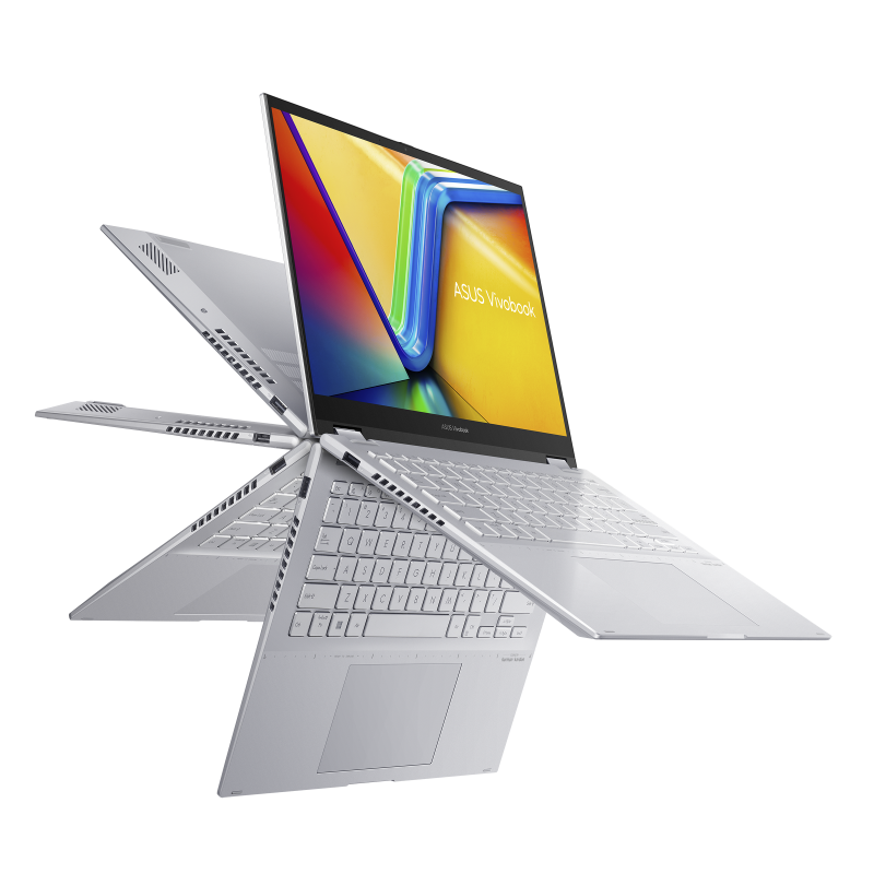 Brand New ASUS Vivobook S 14 Flip Laptop (TP3402ZA) Intel Core i7-13700H Processor 2.3 GHz Intel Iris Xᵉ Graphics 4.0-inch, WUXGA (1920 x 1200) Display 16GB DDR4 Ram 512GB M.2 NVMe SSD