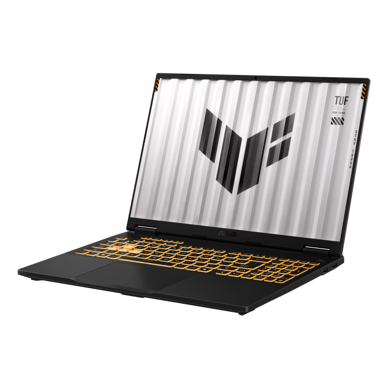 ASUS TUF Gaming F16 (FX608JHR) – Intel Core i7-14650HX 16GB DDR5 RAM 512GB PCIe Gen4 SSD 16” WUXGA 165Hz display RTX 5050 8GB GPU Wi-Fi 6E HDMI 2.1 Type-C Backlit Keyboard Windows 11 Gray