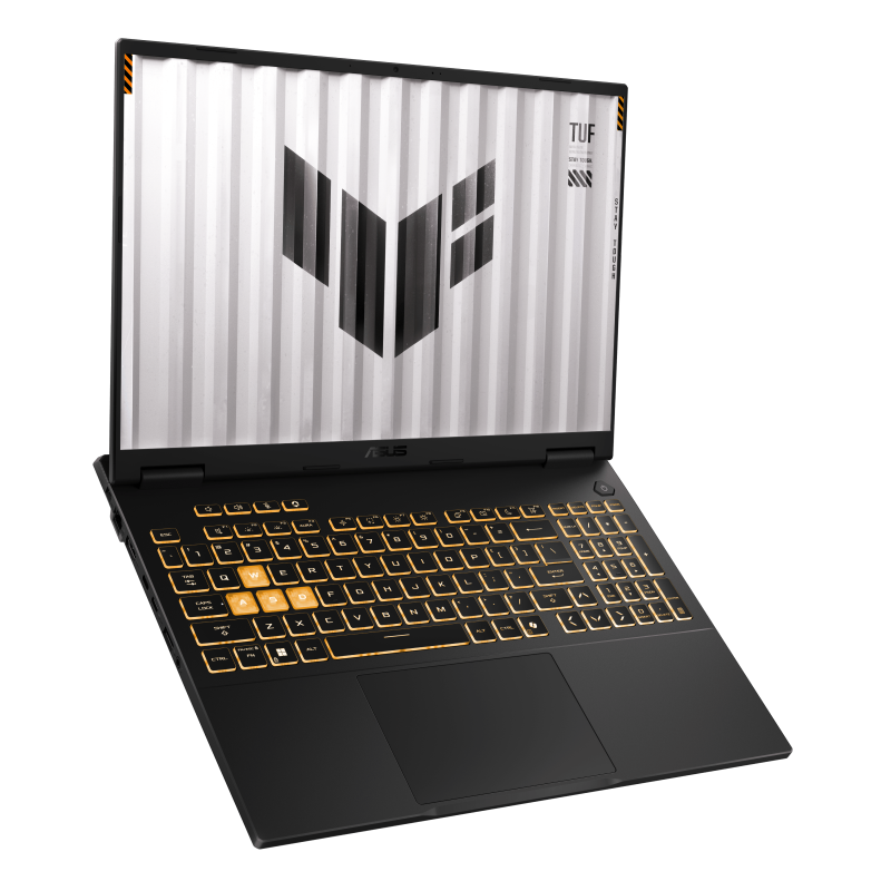 ASUS TUF Gaming F16 (FX608JHR) – Intel Core i7-14650HX 16GB DDR5 RAM 512GB PCIe Gen4 SSD 16” WUXGA 165Hz display RTX 5050 8GB GPU Wi-Fi 6E HDMI 2.1 Type-C Backlit Keyboard Windows 11 Gray