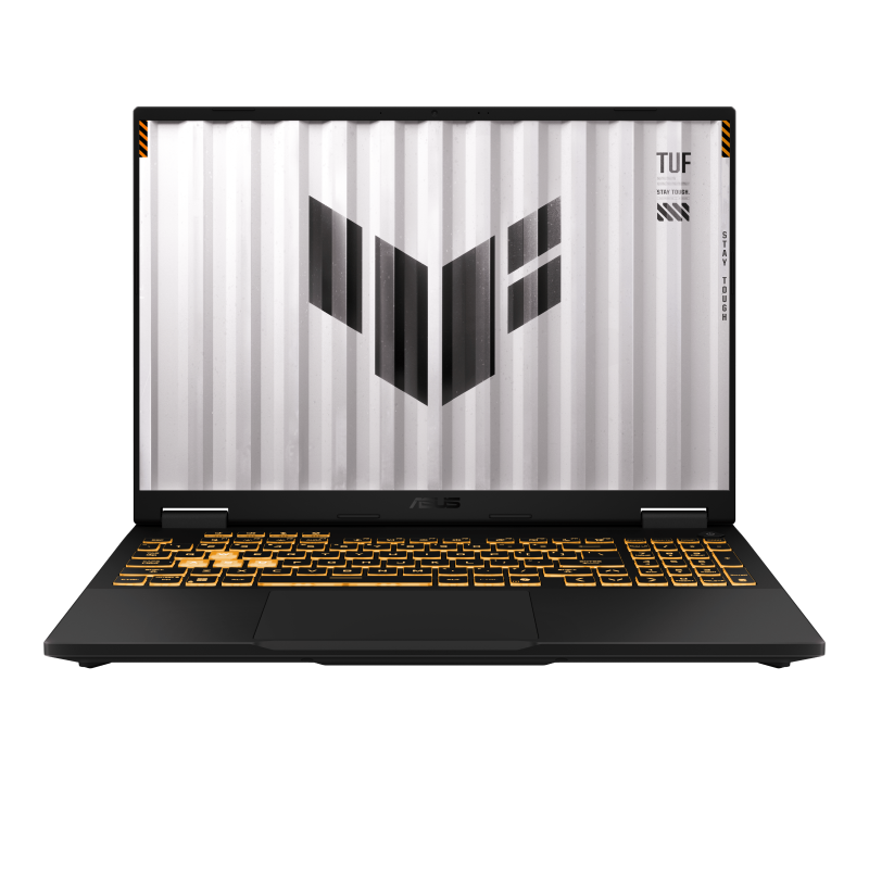 ASUS TUF Gaming F16 (FX608JHR) – Intel Core i7-14650HX 16GB DDR5 RAM 512GB PCIe Gen4 SSD 16” WUXGA 165Hz display RTX 5050 8GB GPU Wi-Fi 6E HDMI 2.1 Type-C Backlit Keyboard Windows 11 Gray