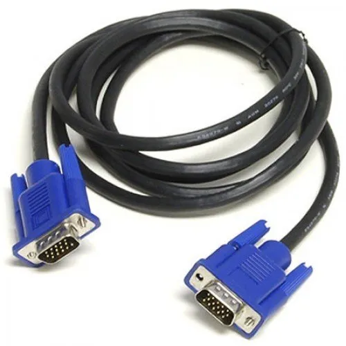 NEW HD 1080P VGA to VGA 1.5M Cable Adapter Male to Male VGA Video Extension Cable For Tablet PC Laptops Computers AccessoriesTV Box Monitor Projector Extend Signal VGA Cables BLACK & BLUE
