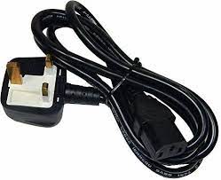 High Quality White Fused Computer Desktop CPU And Monitor Power Cable Highly efficiency and reliability