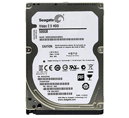 Seagate Laptop Thin 500 GB 7200RPM SATA 6 GB/s 32 MB Cache 2.5 Inch Hard Disk Drive