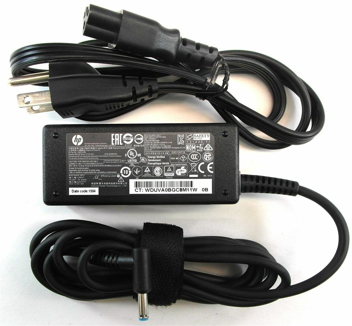 HP (Blue Pin) Laptop Charger 19.5V 3.33A 65W Adapter | Hp Laptop Charger