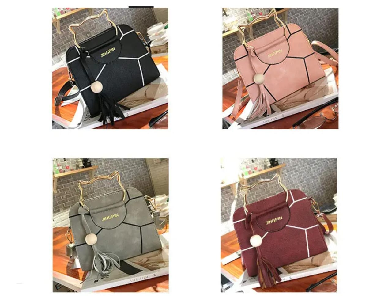 Jingpin Women's Sling Bag – Stylish and Versatile Crossbody Purse for Everyday Use – Adjustable Strap, Multiple Pockets, Trendy Design – Ideal for Casual, Travel, and Work Accessories