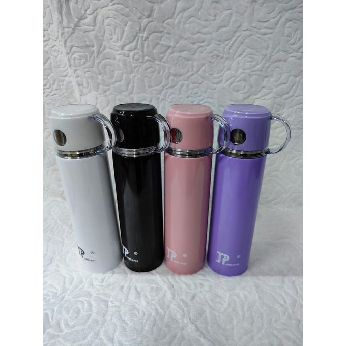 Jamespot 500ml Stainless Steel Vacuum Flask – Double-Wall Insulated Thermal Bottle for Hot & Cold Beverages – Leakproof, Durable & Portable – Ideal for Travel, Office, Gym, School & Outdoor Use