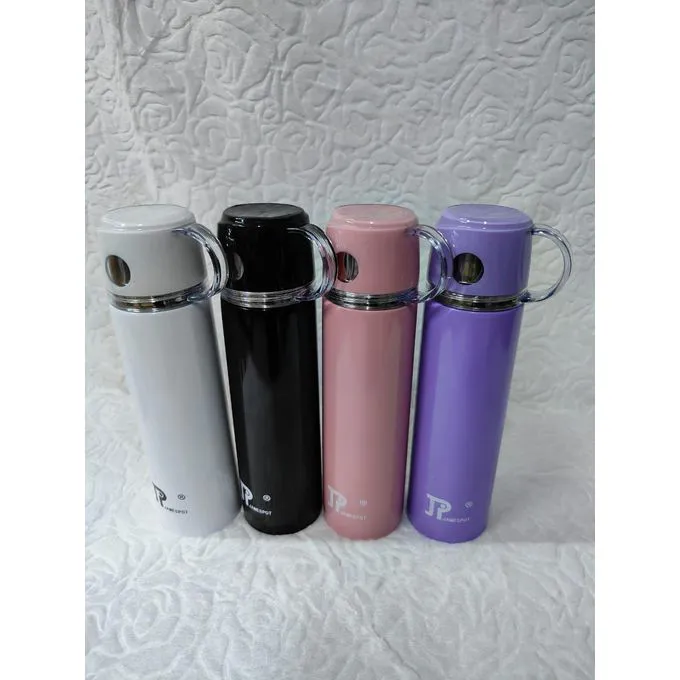 Jamespot 500ml Stainless Steel Vacuum Flask – Double-Wall Insulated Thermal Bottle for Hot & Cold Beverages – Leakproof, Durable & Portable – Ideal for Travel, Office, Gym, School & Outdoor Use