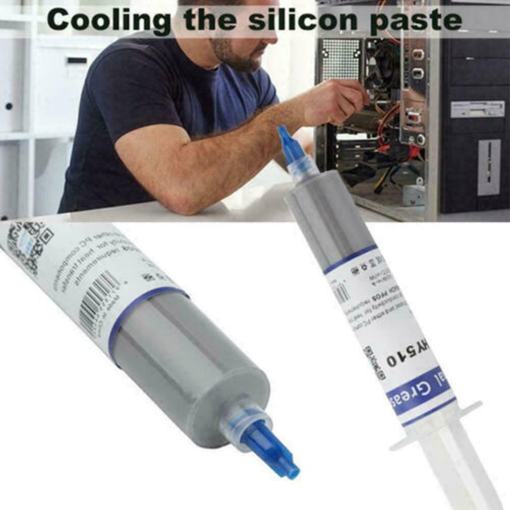 Thermal Compound Paste – 20ML High-Performance Thermal Grease in Syringe Applicator – Ideal for CPU, GPU, Heat Sink & Electronics Cooling – Efficient Heat Transfer & Easy Application