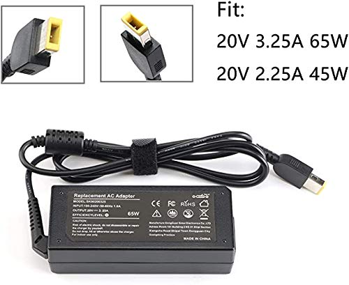Lenovo ThinkPad 11e/Yoga 11e Chromebook Charger Adapter – High-Quality Durable & Reliable Power Supply with Complete Power Cable – Ideal Replacement for School & Office Use