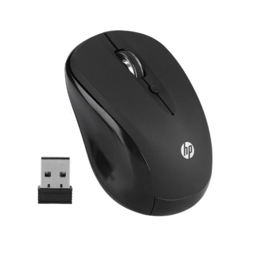 HP Wireless Optical Mouse – Ergonomic 2.4GHz Cordless Mouse with USB Nano Receiver – Compatible with Laptops, Desktops, Windows, Mac – Precision Tracking & Long Battery Life