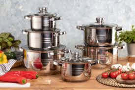 10-Piece Edenberg EB-3719 Stainless Steel Cookware Set – Durable, High-Quality Pots and Pans with Lids for Cooking, Boiling, Frying, and Steaming – Kitchen Essential for Every Home Chef