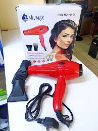 Nunix 3-in-1 Professional Hair Styling Tool – Blow Dryer, Hair Straightener & Volumizing Brush with Detachable Design – Quick Dry, Smooth & Style – Ideal for All Hair Types