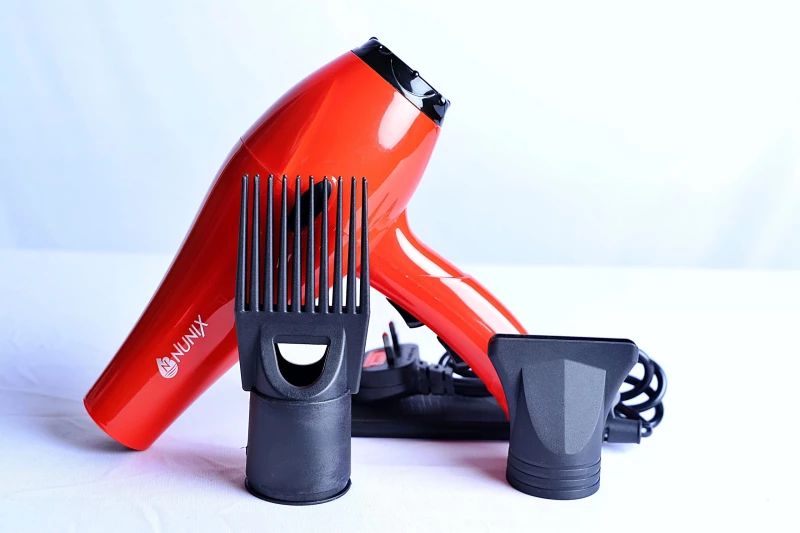 Nunix 3-in-1 Professional Hair Styling Tool – Blow Dryer, Hair Straightener & Volumizing Brush with Detachable Design – Quick Dry, Smooth & Style – Ideal for All Hair Types