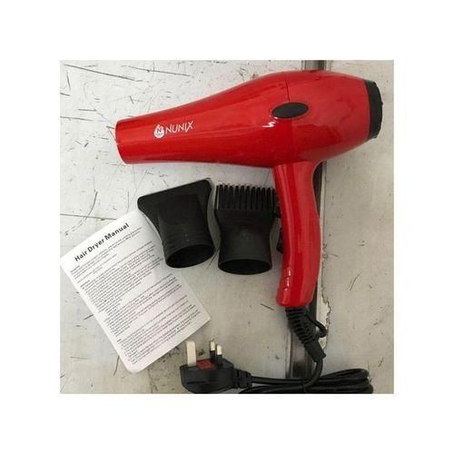 Nunix 3-in-1 Professional Hair Styling Tool – Blow Dryer, Hair Straightener & Volumizing Brush with Detachable Design – Quick Dry, Smooth & Style – Ideal for All Hair Types