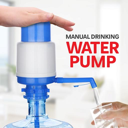 Manual Water Dispenser Pump – Universal Hand Press Bottle Pump for 19L/20L Bottles – Portable, Easy-to-Use Drinking Water Pump for Home, Office & Outdoor Use
