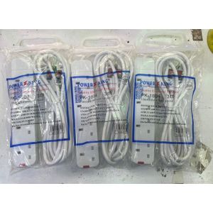 4-Way Power Extension Socket – Heavy-Duty Surge Protected Extension Cable with 4 Universal Outlets – Durable Multi-Plug Adapter for Home, Office & Electronics