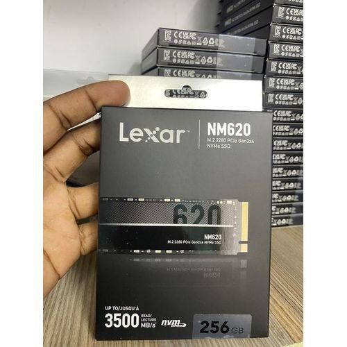 Lexar NM620 Pro NVMe M.2 2280 SSD – PCIe 3.0 x4 Internal Solid State Drive with Read Speeds up to 3500MB/s – TLC NAND Flash – 256GB / 512GB / 1TB for Desktop & Laptop