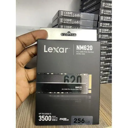Lexar NM620 Pro NVMe M.2 2280 SSD – PCIe 3.0 x4 Internal Solid State Drive with Read Speeds up to 3500MB/s – TLC NAND Flash – 256GB / 512GB / 1TB for Desktop & Laptop