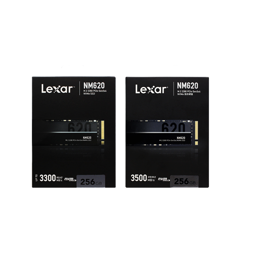 Lexar NM620 Pro NVMe M.2 2280 SSD – PCIe 3.0 x4 Internal Solid State Drive with Read Speeds up to 3500MB/s – TLC NAND Flash – 256GB / 512GB / 1TB for Desktop & Laptop