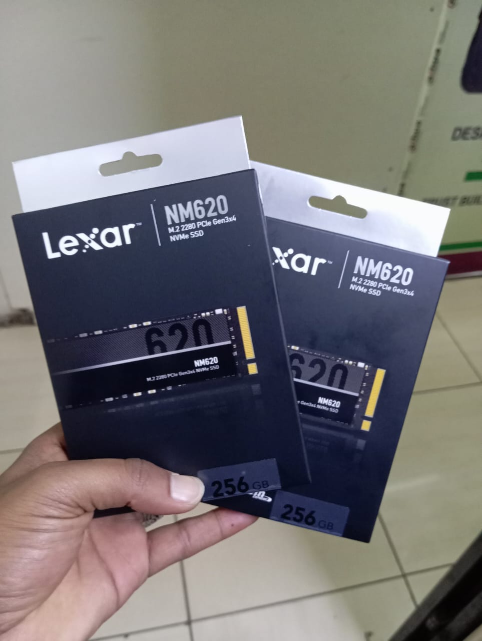 Lexar NM620 Pro NVMe M.2 2280 SSD – PCIe 3.0 x4 Internal Solid State Drive with Read Speeds up to 3500MB/s – TLC NAND Flash – 256GB / 512GB / 1TB for Desktop & Laptop