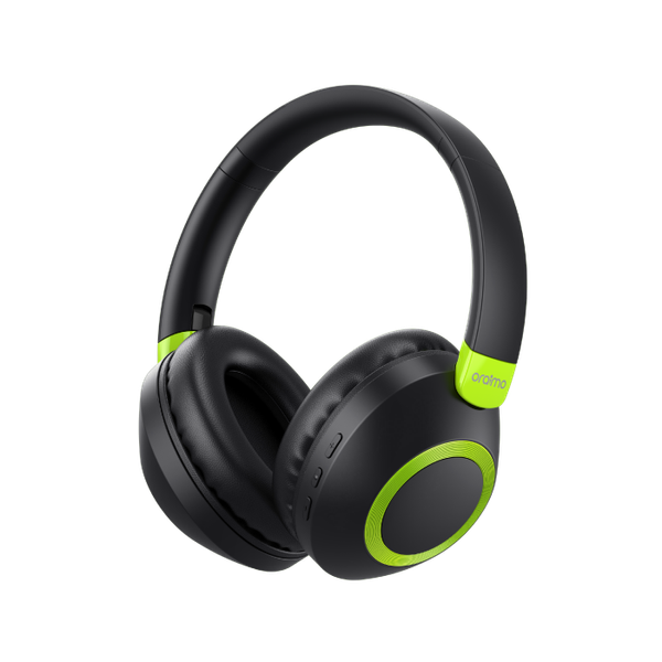Oraimo BoomPop 2 OHP-610S ENC Wireless Over-Ear Headphones – 50Hr Battery | HavyBass™ Sound | Gesture Control | Noise Cancellation | Foldable Design – Original Headset
