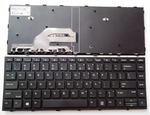 Replacement Keyboard for HP ProBook 430 G5 / 440 G5 / 445 G5 – Replaces OEM Keyboard Assembly – High-Quality Laptop Key Replacement with Touchpad Bezel & Ribbon Cable