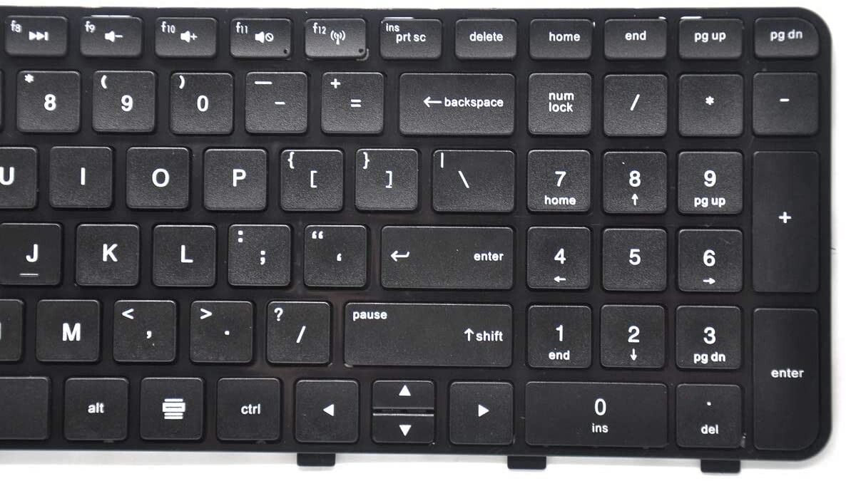 Laptop Keyboard Replacement for HP EliteBook 8460/8460p/8460w/8470p/8470w & ProBook 6460b/6465b – OEM Fit Backlit Keys, Easy Installation, Quiet Typing