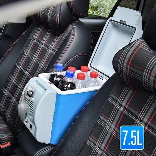 7.5L Portable Car Fridge – Mini Electric Cooler & Warmer for Travel, Camping, Office, Home & Vehicles – 12V DC Powered