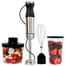 3-in-1 Electric Hand Blender 400W (SG-CHB-008) – Multifunction Stick Blender with Whisk & Chopper Attachments for Blending, Mixing & Pureeing