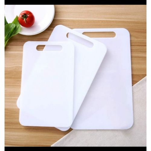 White Chopping Board – Durable, Food-Grade Cutting Board for Meat, Vegetables & Fruits – Non-Slip, Easy to Clean Kitchen Essential