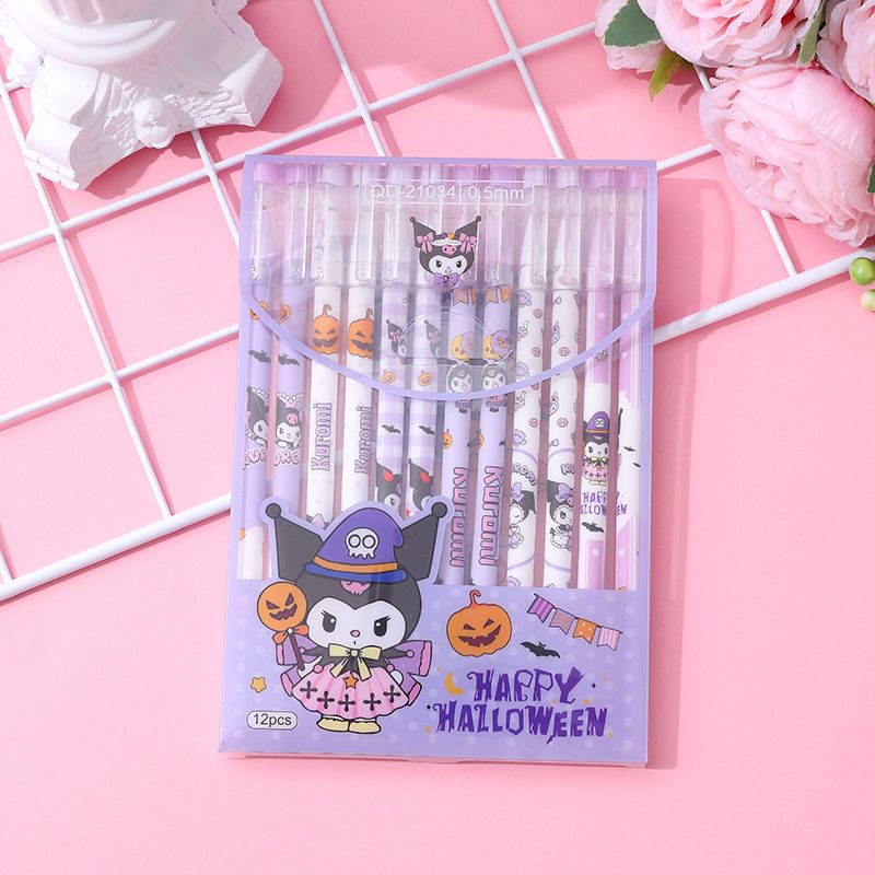 ✍️Hello Kitty × Kuromi •12 ERASABLE Pens •✨ Magical Gift for Writing & Drawing= Back To School |Offices Supplies | Pens •Pencils Pen Set | Kenya Girly | Stationery
