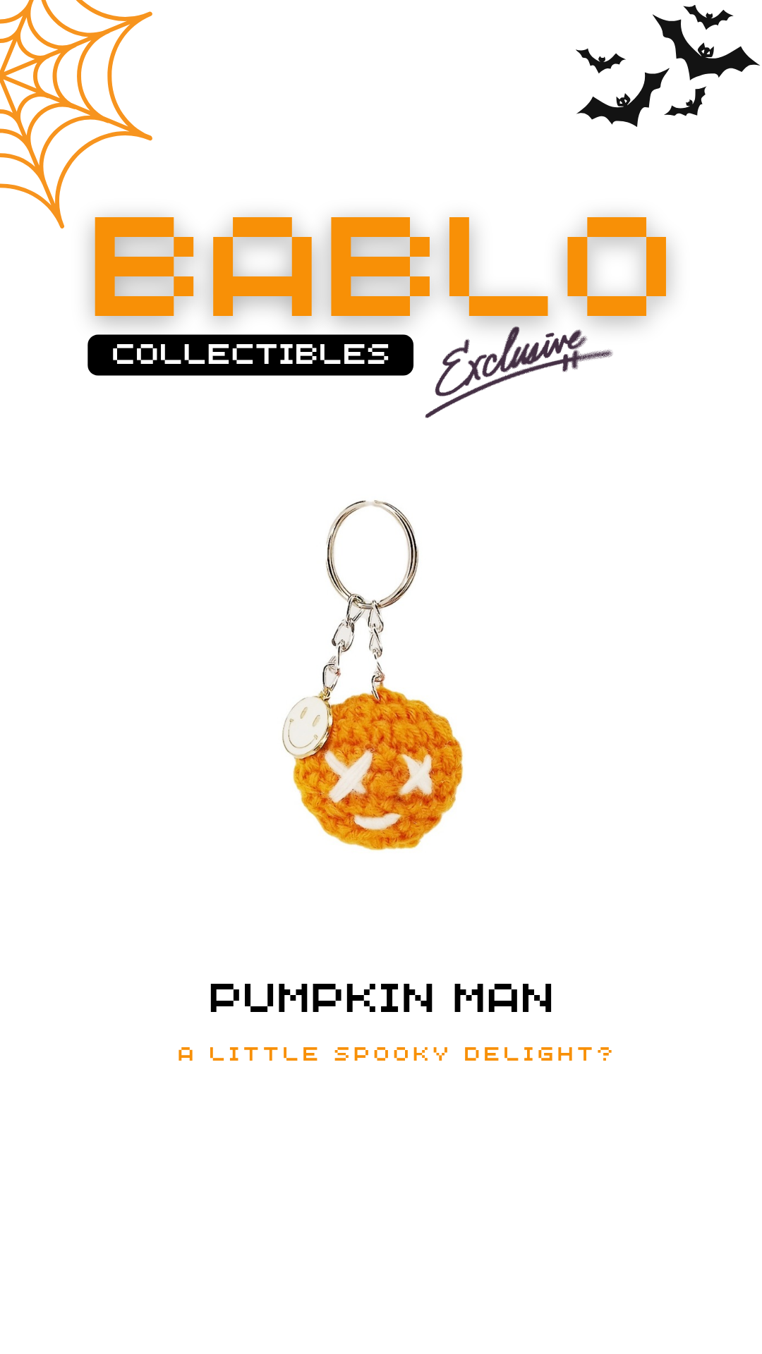 Bablo Keychains - Spooky, Handmade  Custom | Car keys | Backpack Accessories| Student Pouch Accessories | Gift Ideas | Bablo Collectibles 2025  Men's Accessories