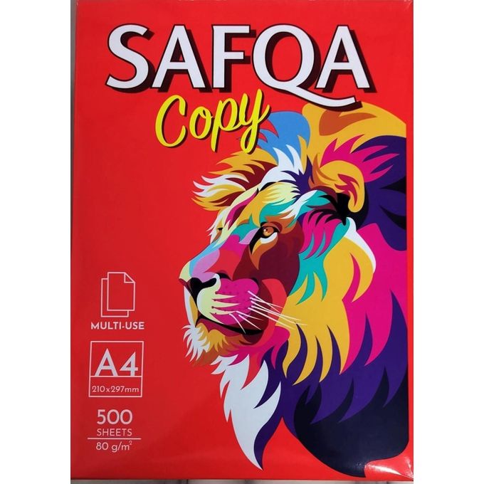 SAFQA PRINTING PAPERS A4 SIZE high-quality A4 paper (80 gsm)