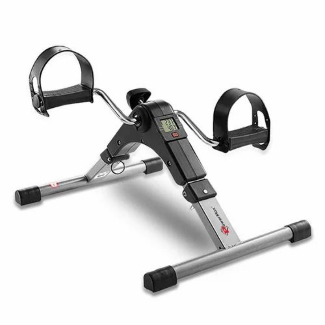 Portable Mini Exercise Bike Pedal Exerciser for Home & Office | Under Desk Fitness Cycle with Adjustable Resistance for Rehabilitation