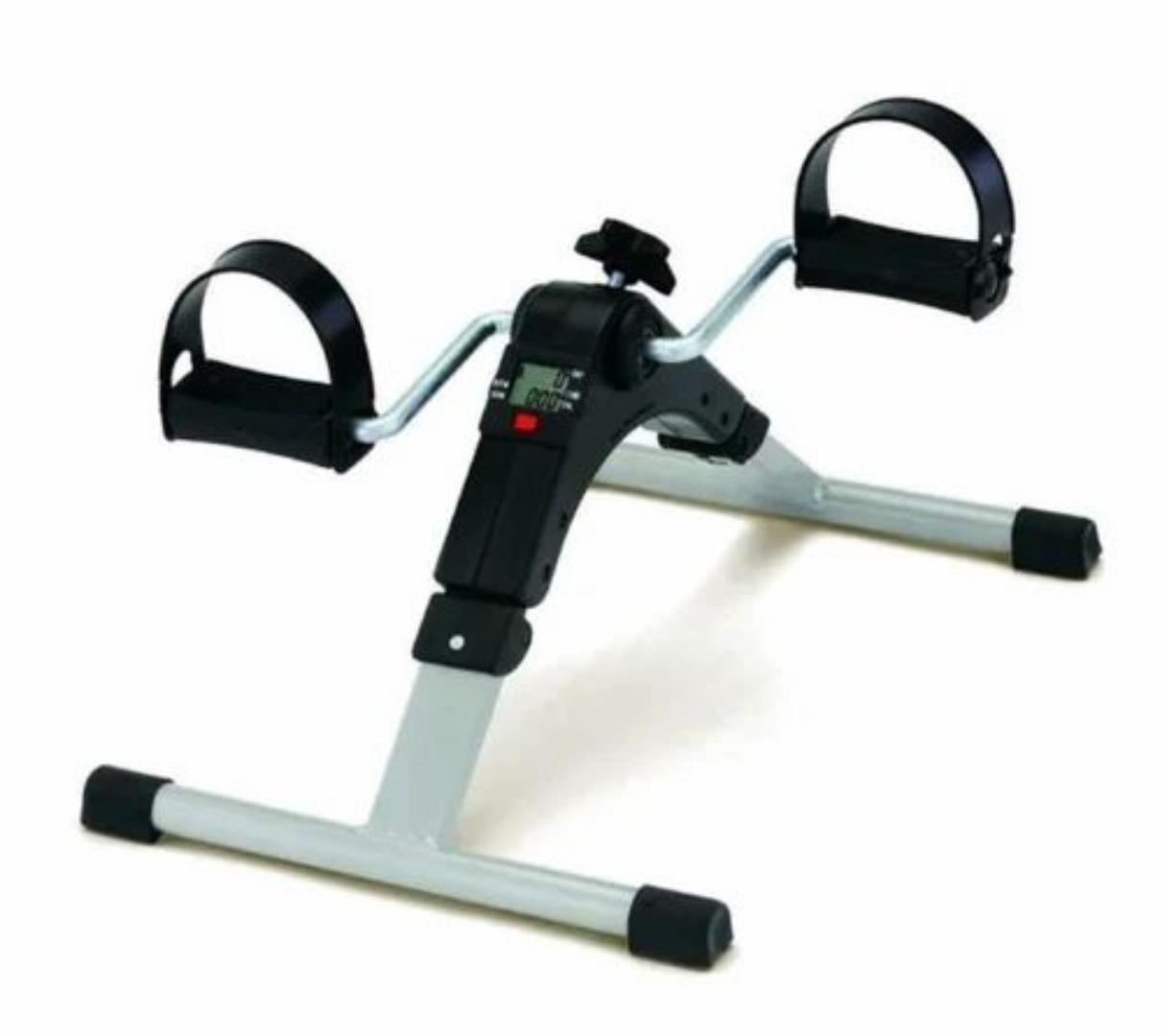 Portable Mini Exercise Bike Pedal Exerciser for Home & Office | Under Desk Fitness Cycle with Adjustable Resistance for Rehabilitation