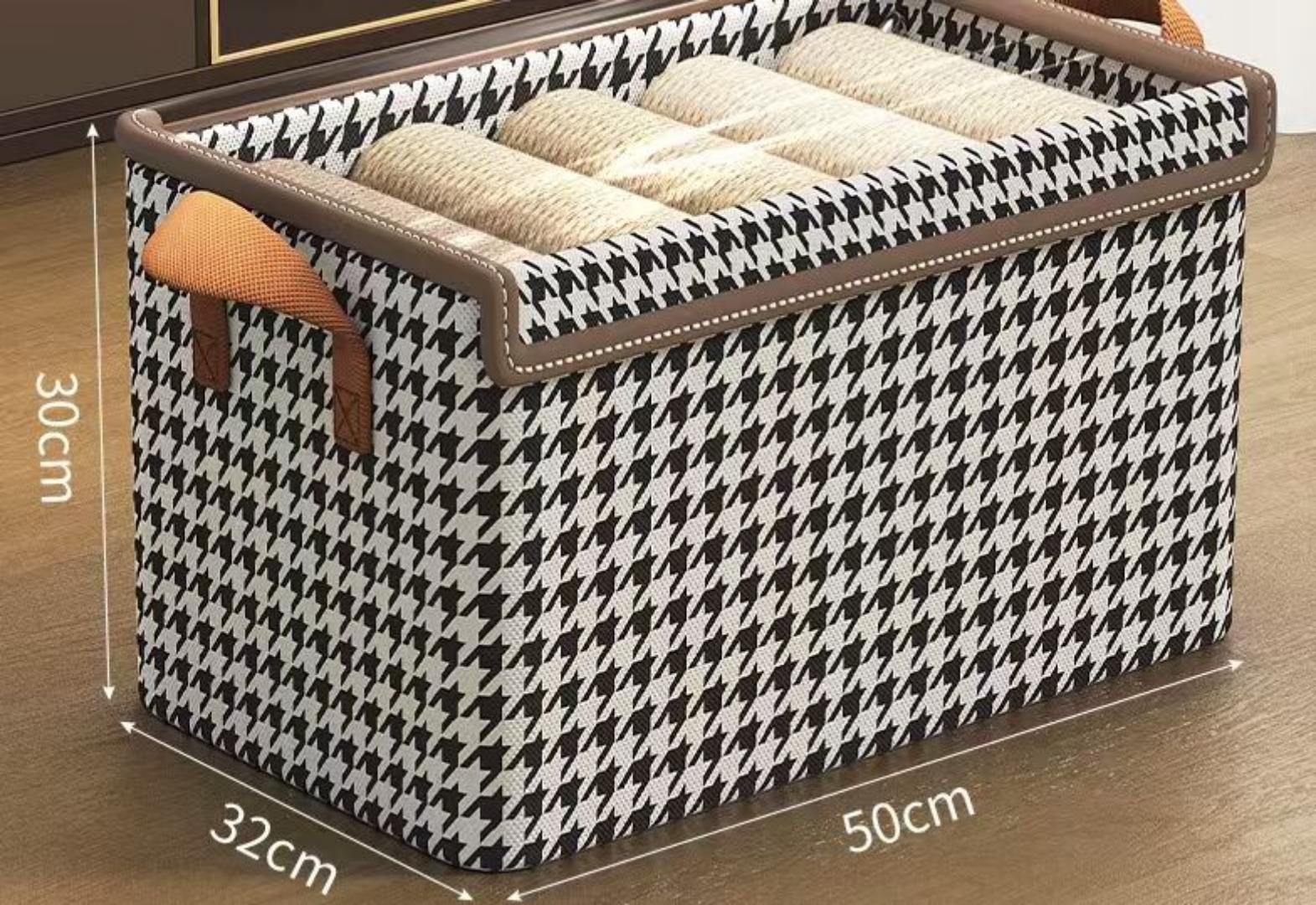 9 Grid Multipurpose Clothes & Underwear Organizer with Lid | Foldable Wardrobe & Drawer Divider for Clothes, Socks, Jeans, and Bras