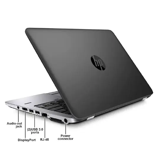 (Anniversary Offer!) HP EliteBook 820 G1 – 12.5" Refurbished Laptop | Core i7 4th Gen, 4GB RAM, 500GB HDD + Free Wireless Mouse