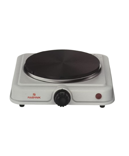 Rashnik Electric Hotplate Cooker | Fast Heating Single Burner with Temperature Control | Portable Energy-Saving Hot Plate for Home, Hostel, Office & Travel Use