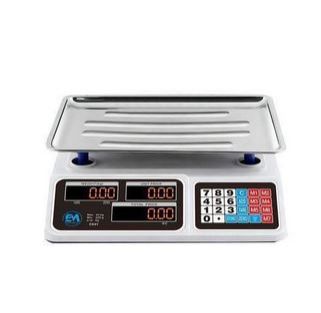 ElectroMate Digital Computing Weighing Scale 40kg – High Precision LCD Display, Stainless Steel Platform, Home & Commercial Use
