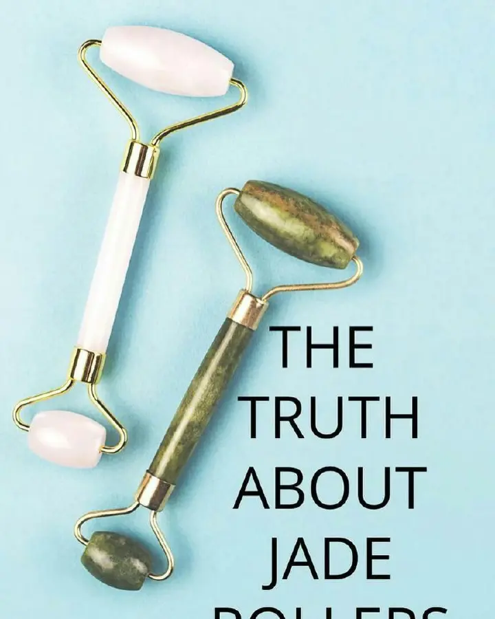 Jade Roller for Face – Skin Tightening, Anti-Aging & Puffiness Relief Tool | Natural Stone Massager