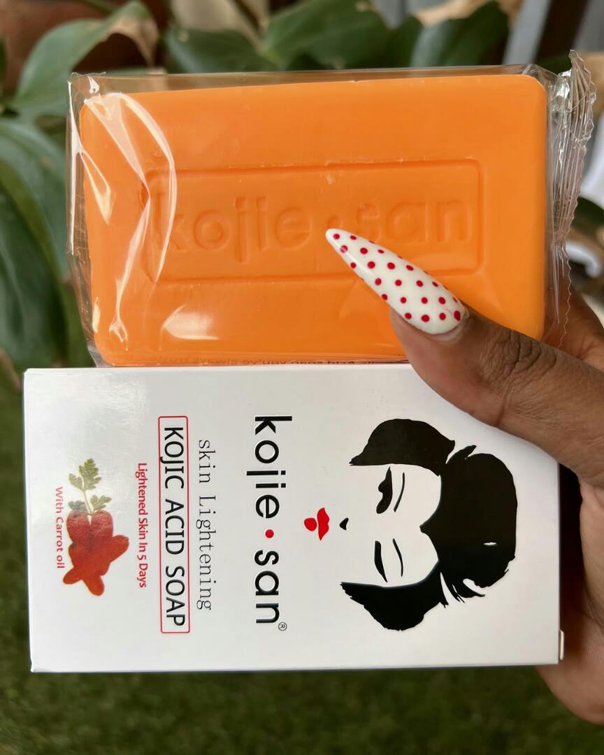 Kojie San Whitening Soap – Kojic Acid Brightening Bar for Dark Spots, Acne & Even Skin Tone – 135g