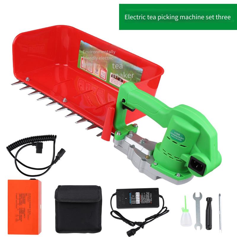 New rechargeable tea picking machine, brushless electric tea picking machine, lightweight tea picking machine, tea tree trimming hedge machine