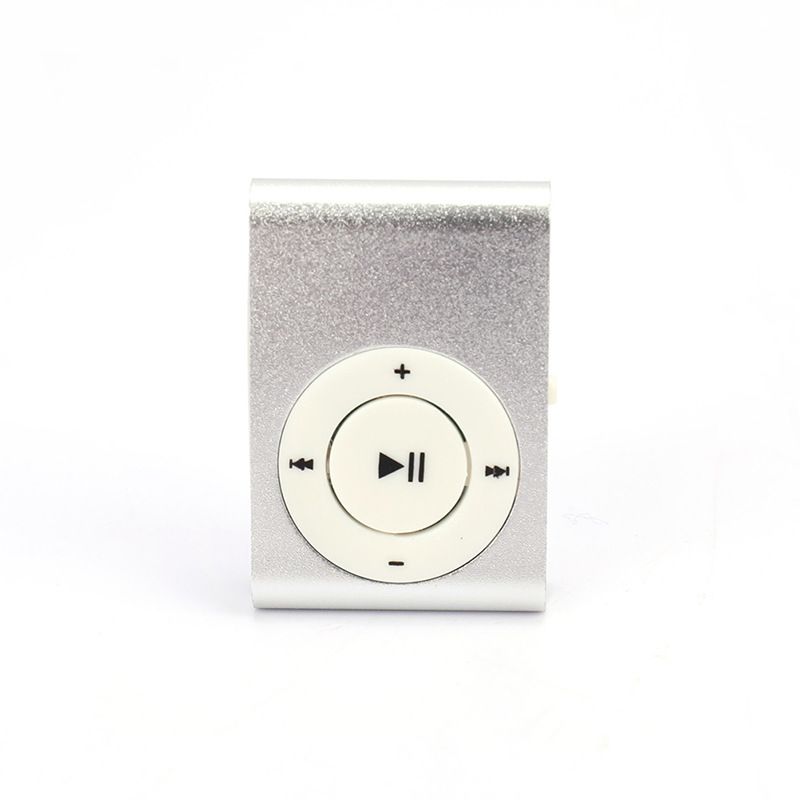 Metal card insertion sports MP3 player without screen button run. Travel player