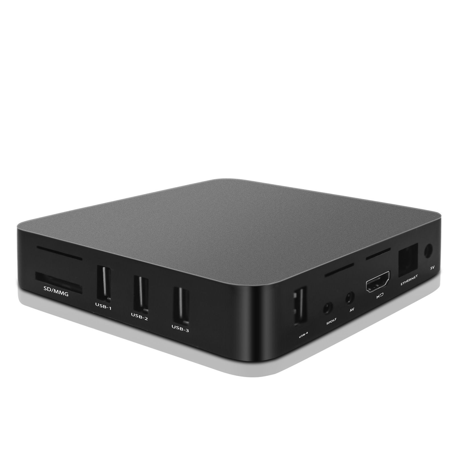 MXQPRO 4K set-top box RK3228A network player High definition TV box Android system memory 8GB+128GB