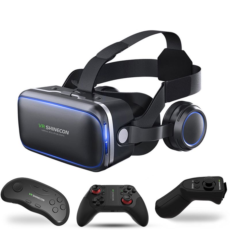 VR glasses with headphones, independent 3D glasses, 3D games, virtual reality VR box