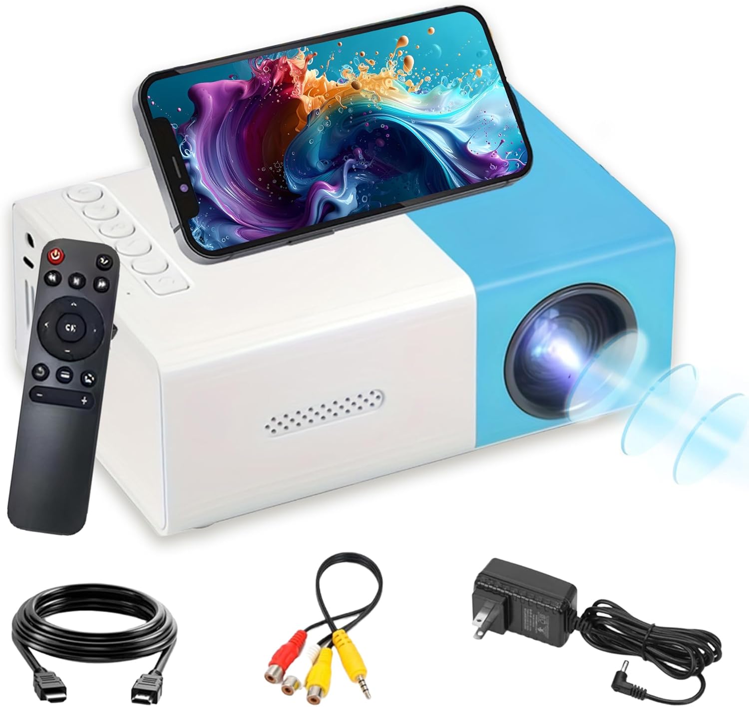 [Christmas Offer]New YG300 projector Home giant screen cinema Advanced intelligent systems Portable travel projector