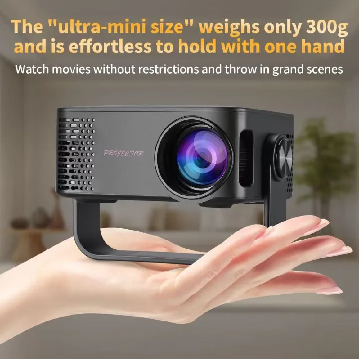 Flagship M60 home micro portable projector High definition 4K wireless connection projector