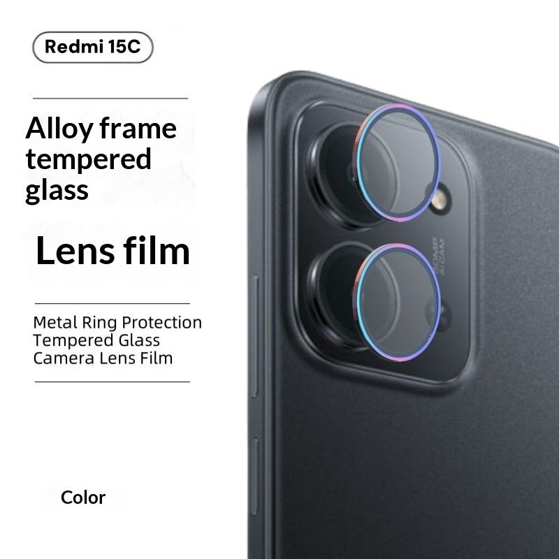[2-pack] Suitable for Redmi 15C tempered film, Redmi 15TPRO full screen coverage, anti peeping glass, Xiaomi Hawkeye lens film